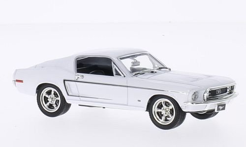Ford Mustang GT 2+2 Fastback 1968, white
